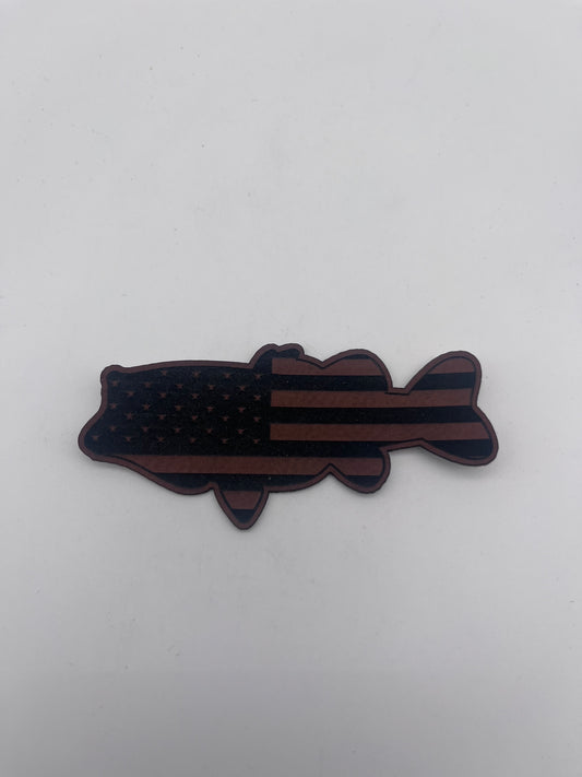 Fish with Flag Embedded