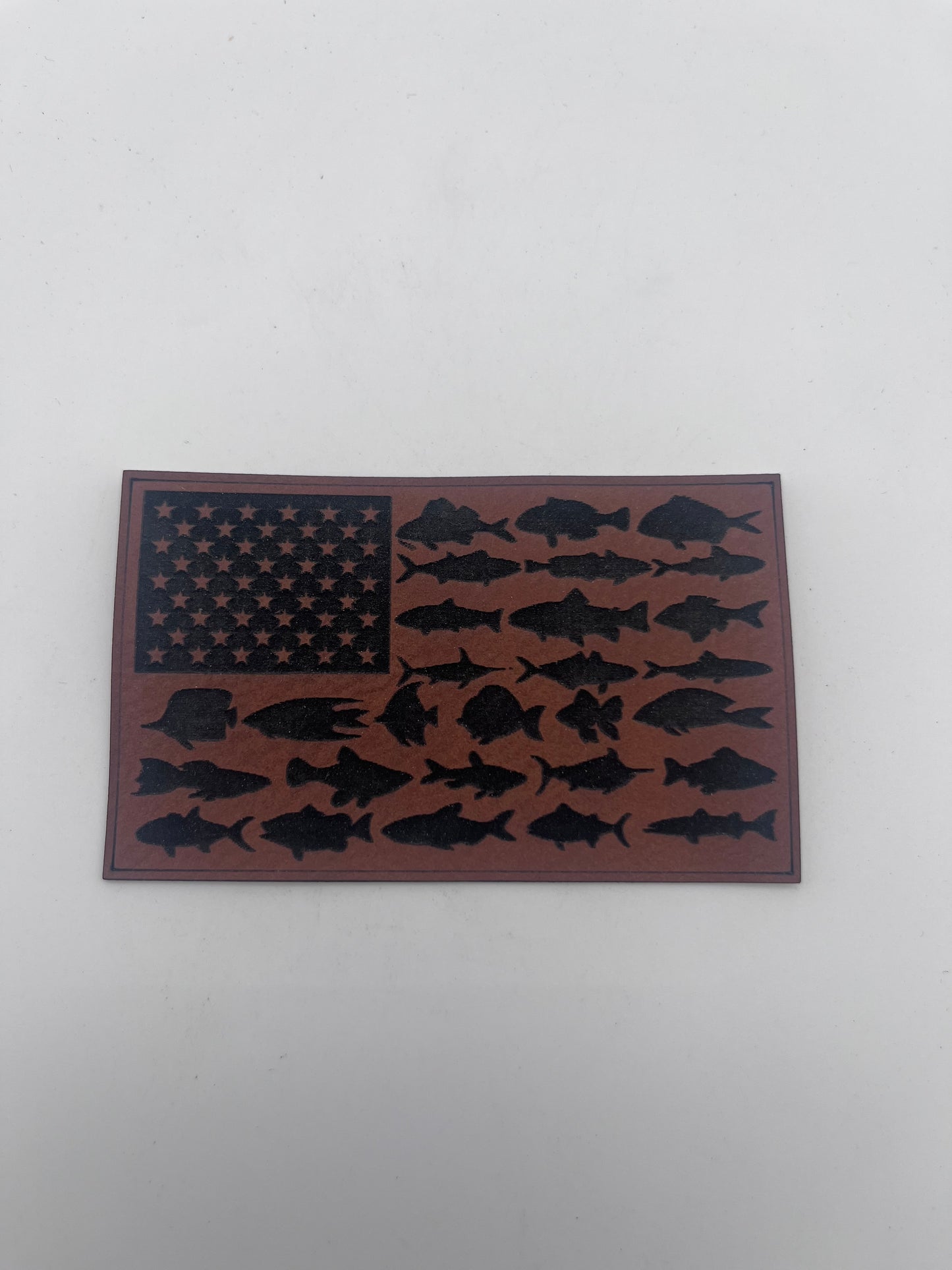 Fish as Stripes in Flag