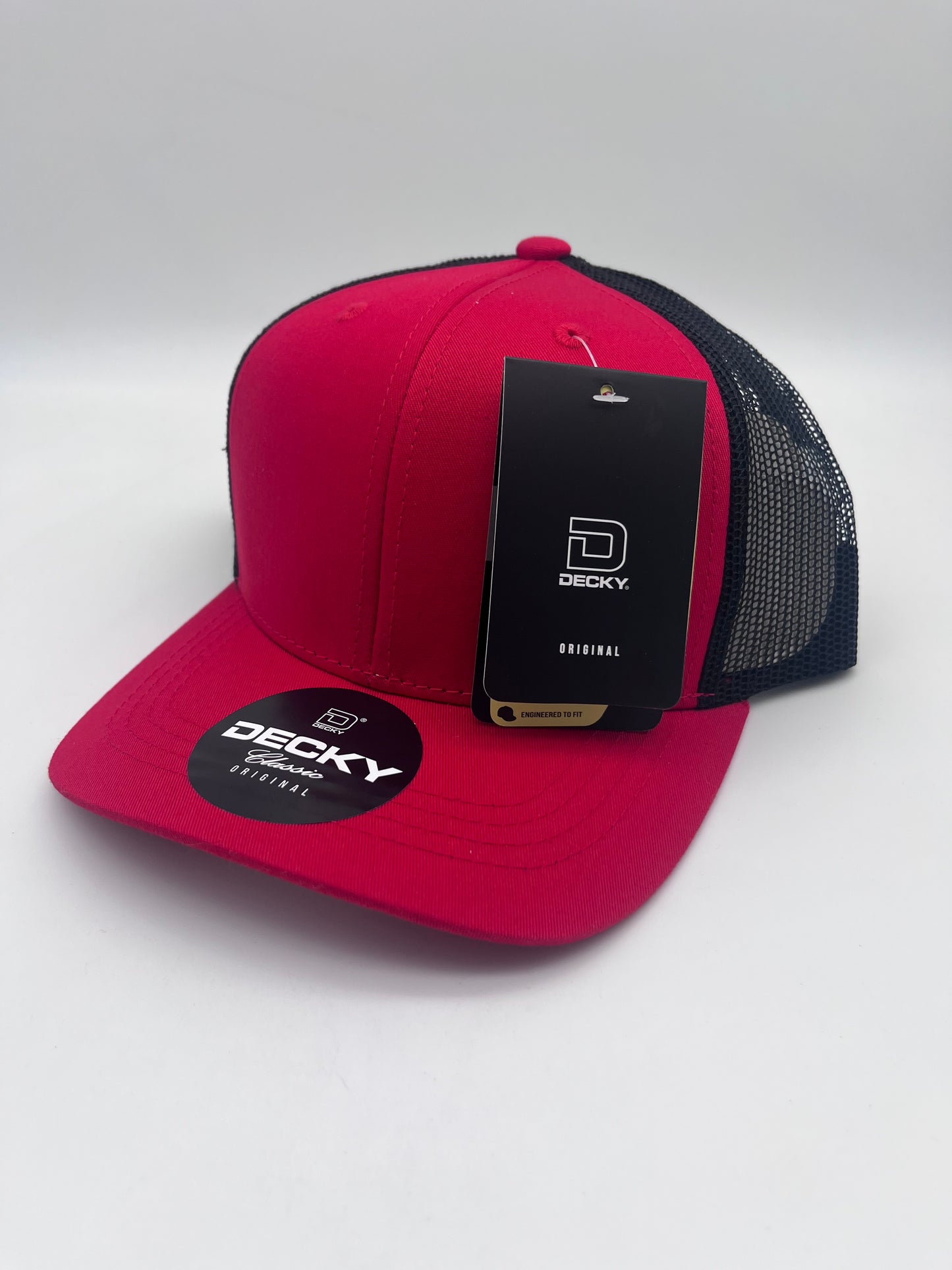 Red/Black Trucker Hat - Youth