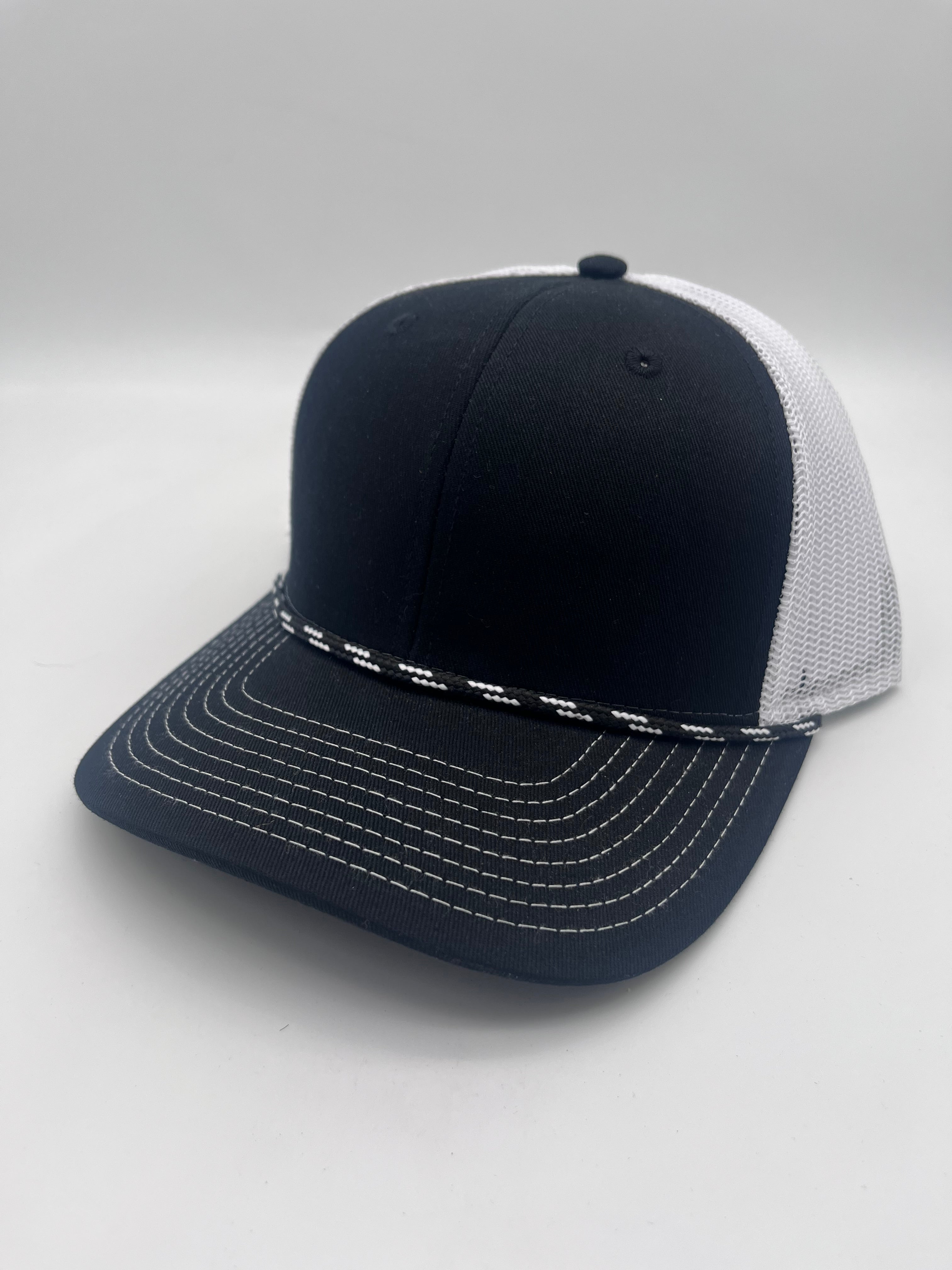 Black / White Rope Hat - The Game – AF Hat Company