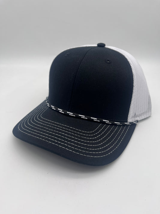Black / White Rope Hat - The Game