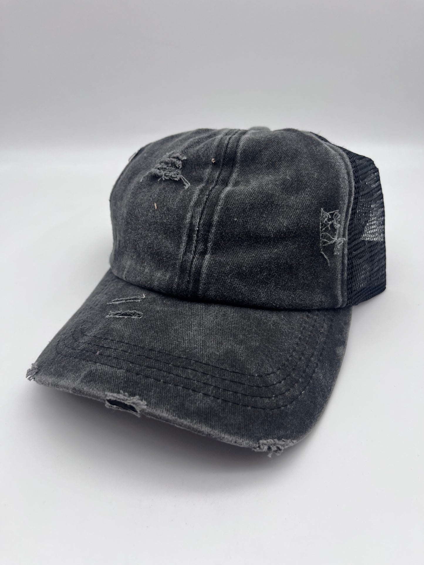 Worn Look Criss Cross Snap Back - Multiple Options