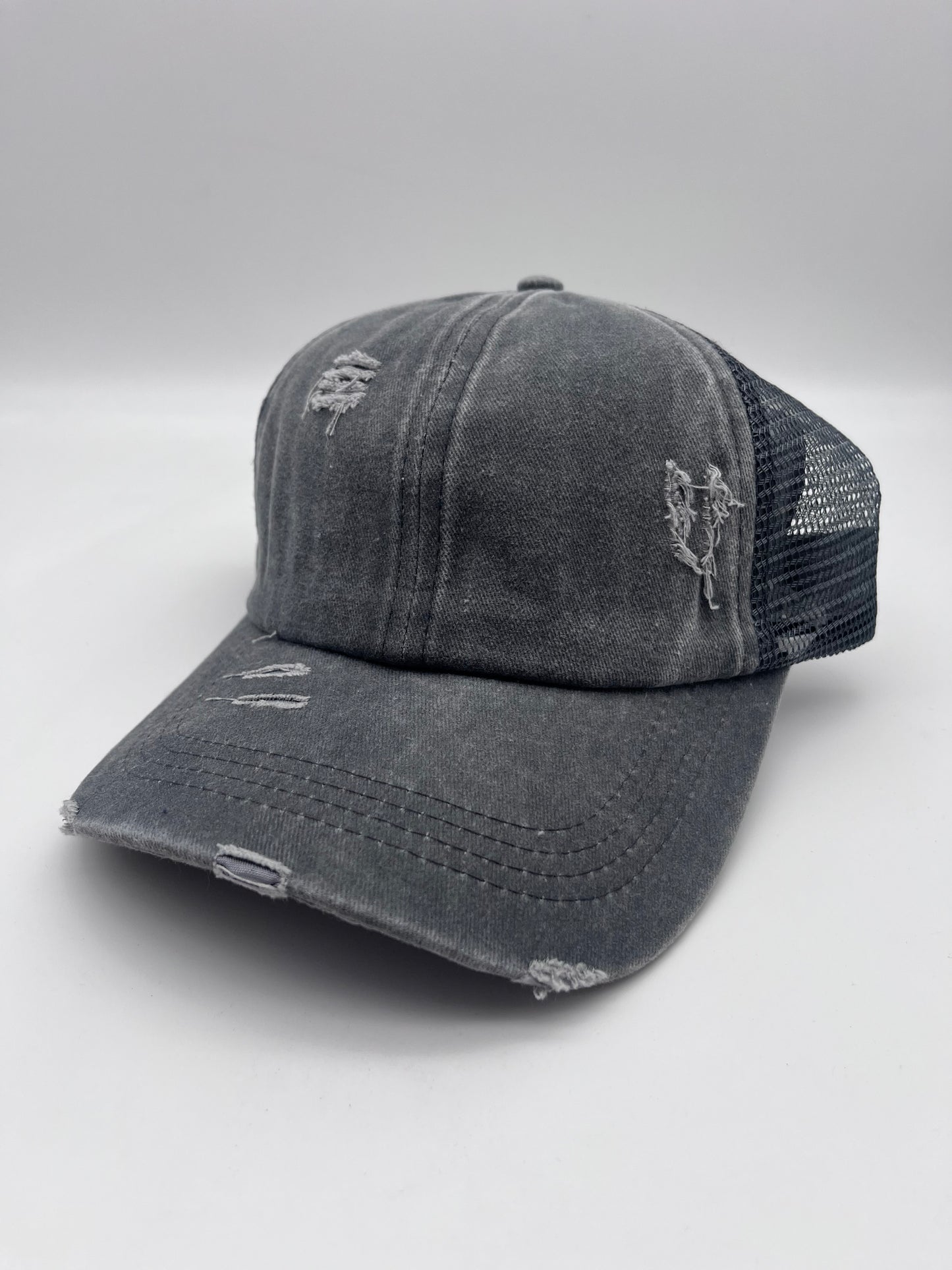 Worn Look Criss Cross Snap Back - Multiple Options